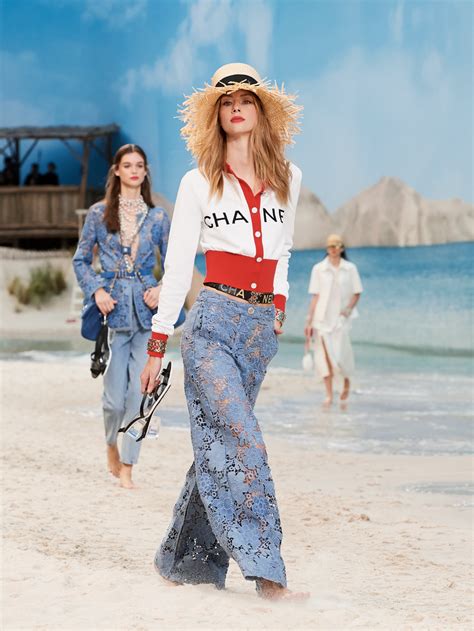 chanel collezione estate 2019 tessuti|Chanel fashion show.